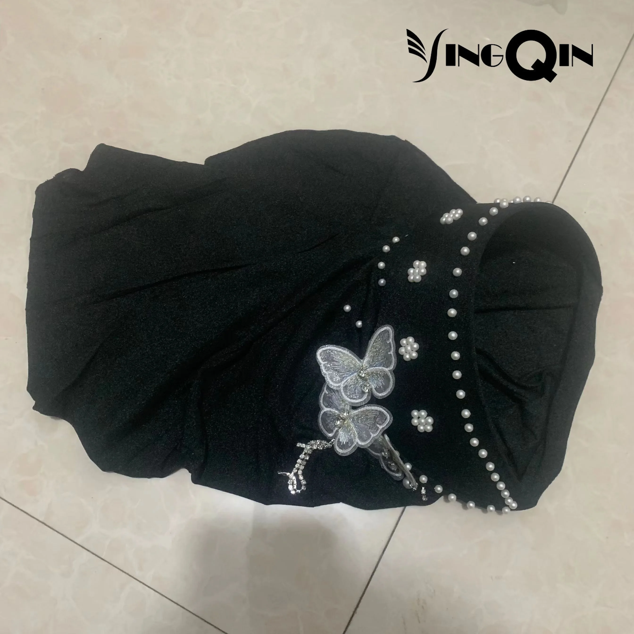 Muslim Women Female Headscarf Chiffon Summer Malaysia Silk Scarf Hijab Hat Cap Prayer Kufi Islam Bonnet Saudi Arabia Headwraps