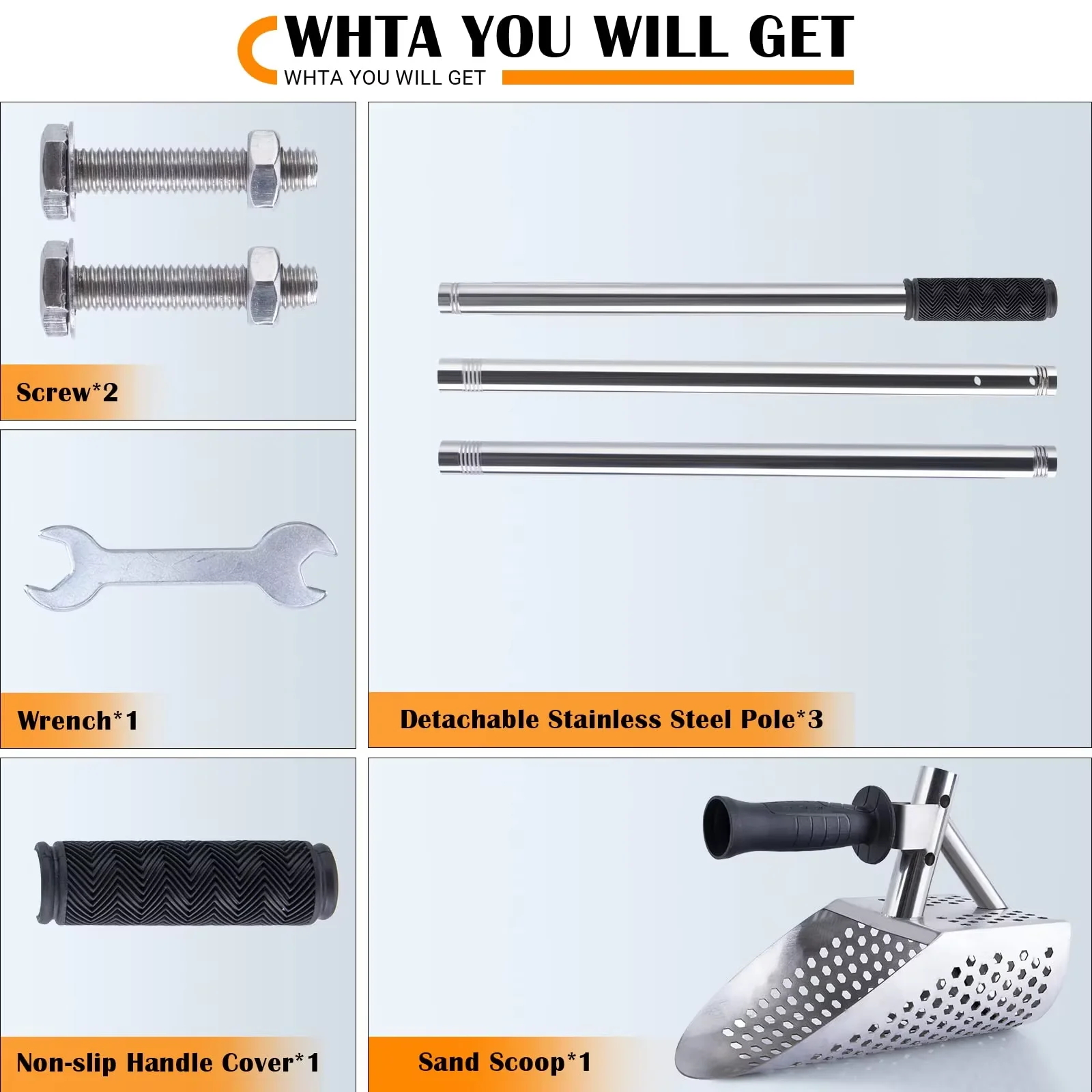 Металлоискатель лопата песочный совок металлический детектор из нержавеющей