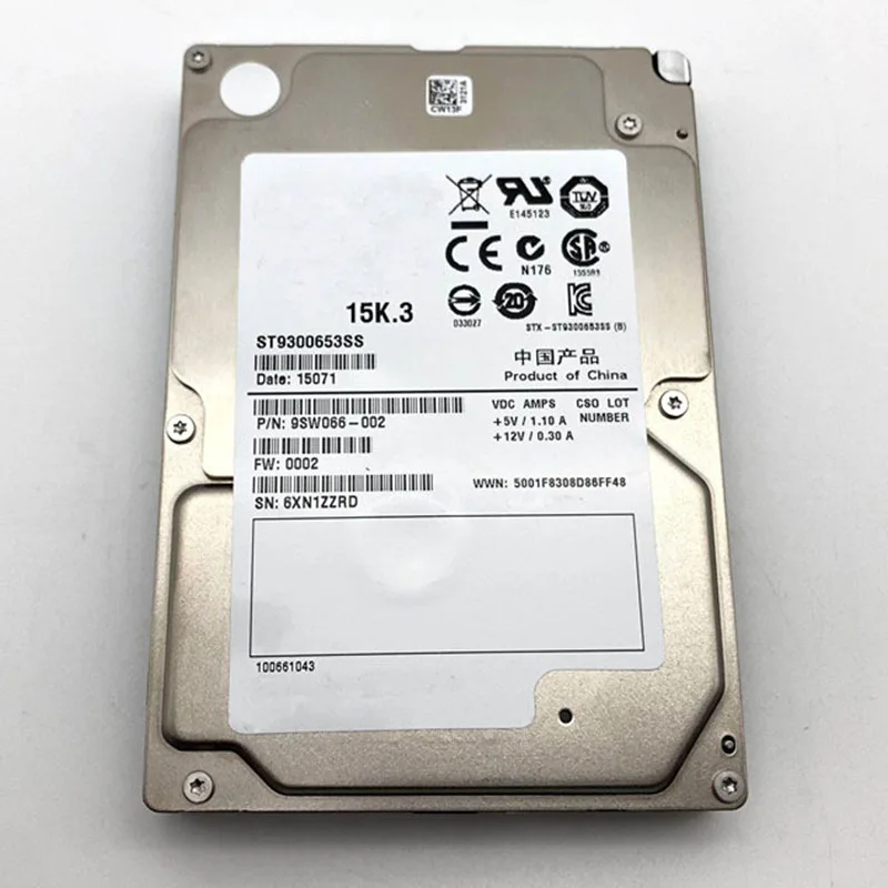 

100%New In box 3 year warranty 300G 15K 2.5inch ST9300653SS Need more angles photos, please contact me