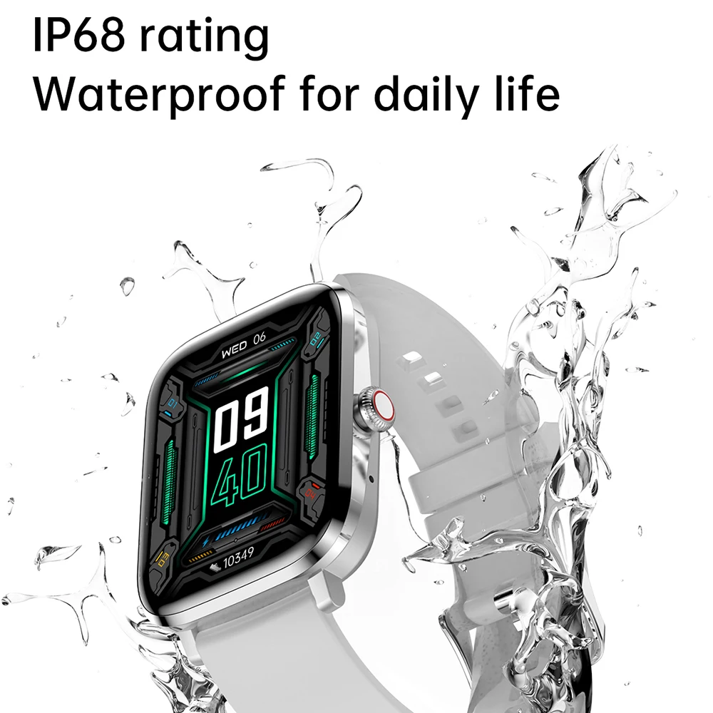 Смарт-часы LEMFO LHK20 мужские водонепроницаемые с поддержкой Bluetooth и HD-экраном 1 85