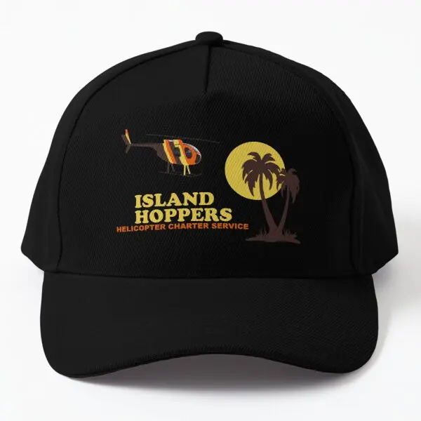 

Island Hoppers Baseball Cap Hat Hip Hop Casquette Czapka Mens Boys Black Bonnet Fish Snapback Spring Solid Color Summer