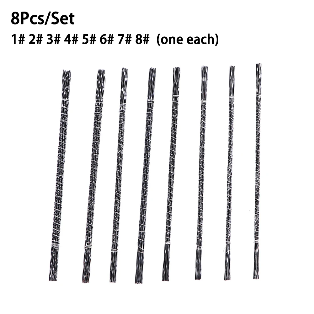 Лезвия для резки проволоки пилы проволока 8 шт./компл. аксессуары дерева лезвия