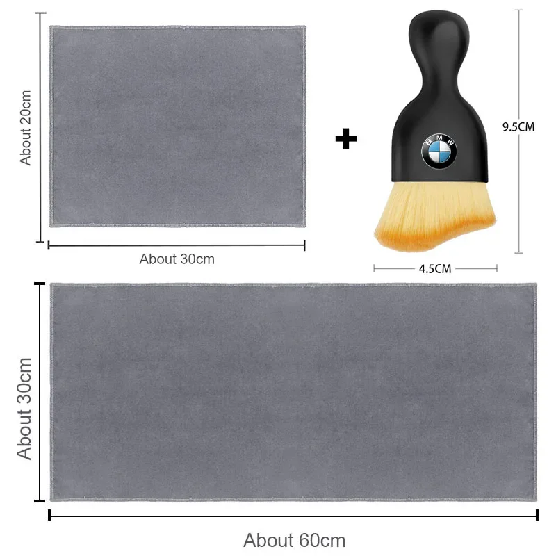 Замшевая чистая кожаная ткань инструмент для чистки автомобильной мойки мягкая