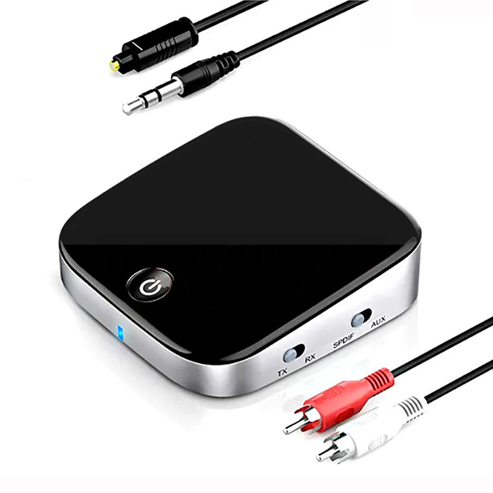 

Ресивер-передатчик, беспроводной адаптер, гарнитура 3,5 мм, AUX TX RX режим, беспроводной аудио адаптер для телефона, ТВ, Bluetooth