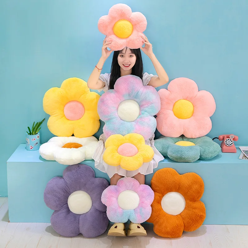

Comfortable Daisy Flower Cushion Plush Toy Throw Pillow for Ultimate Relaxation and Cozy Decor - A Must-Have Addition to Your H