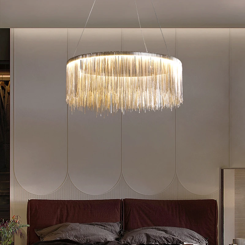 

Led Art Chandelier Pendant Lamp Light Room Decor Christmas Decoration Postmodern high-end simple creative luxury designer