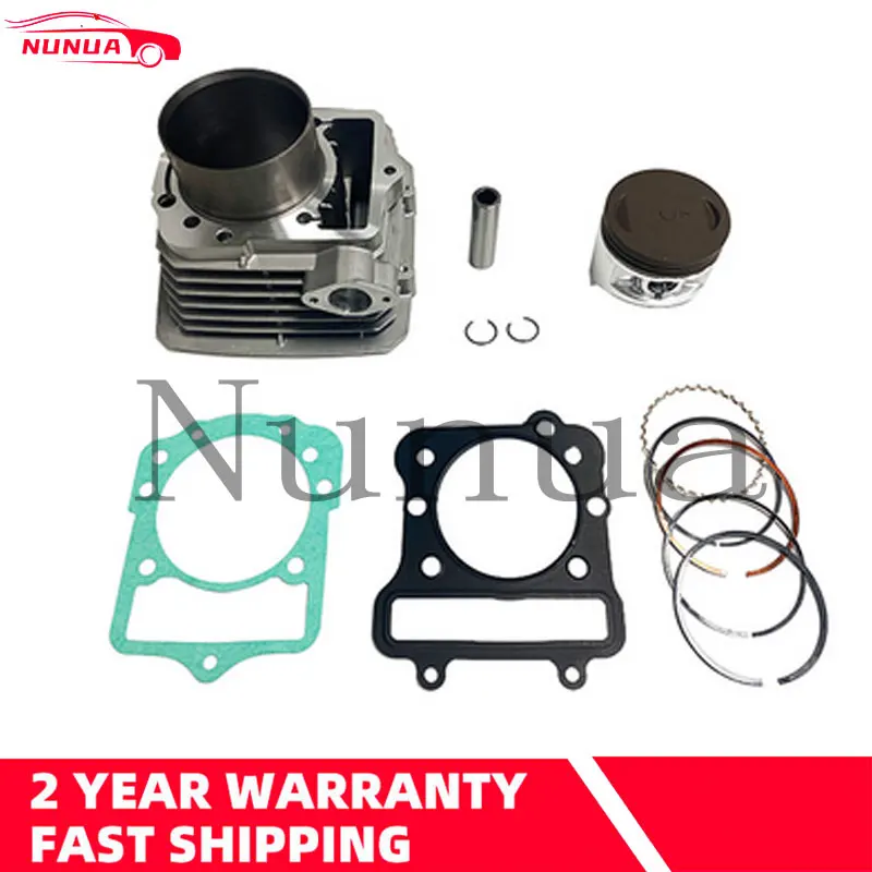 Цилиндр двигателя мотоцикла KLF300 KVF300 Bayou300, набор цилиндров 76 мм, подходит для мотоциклов Kawasaki