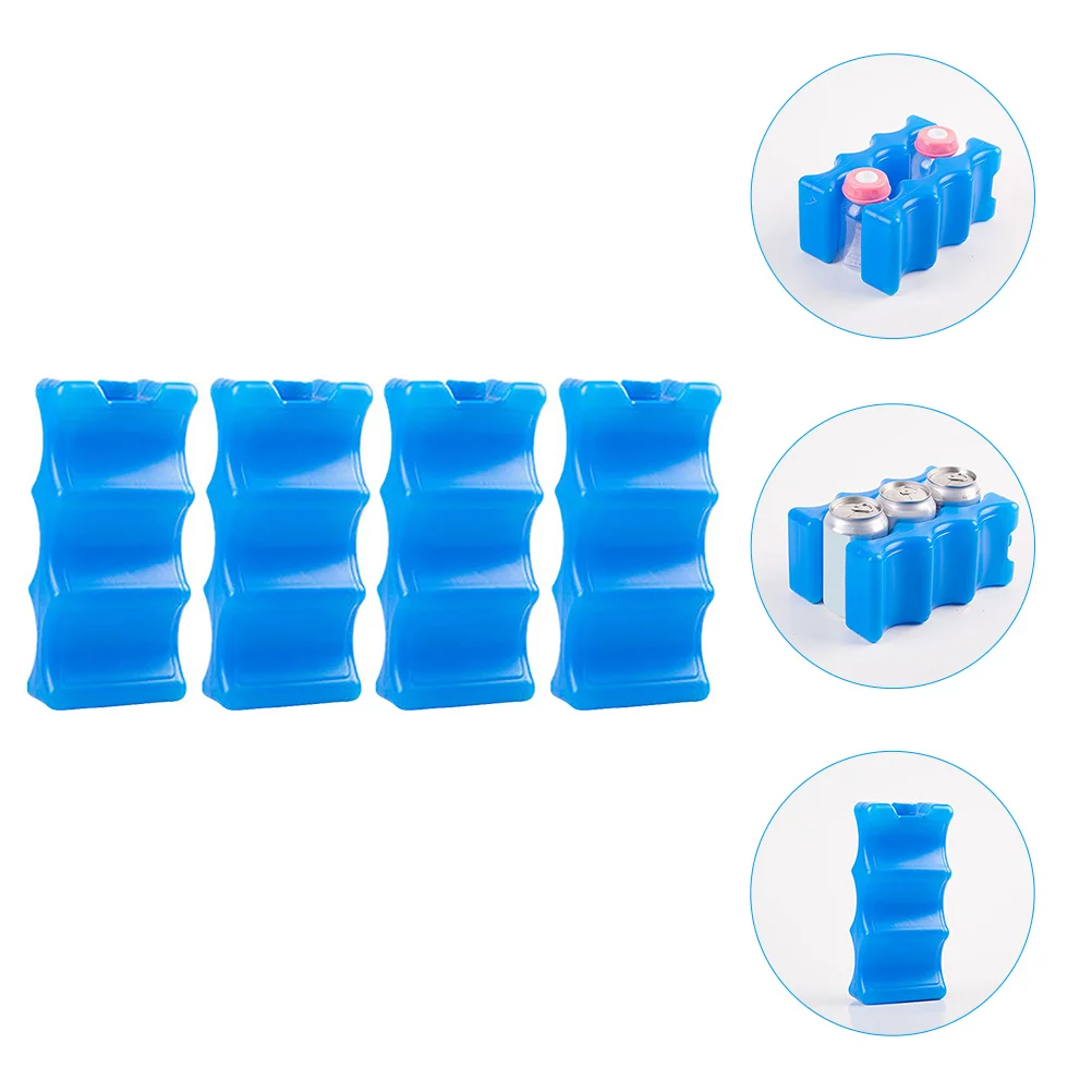 

Breast Milk Storage Ice Packs Practical Container Cooler Breastmilk Fresh Keeping Brick Board Reusable The Go Plastic Bottles
