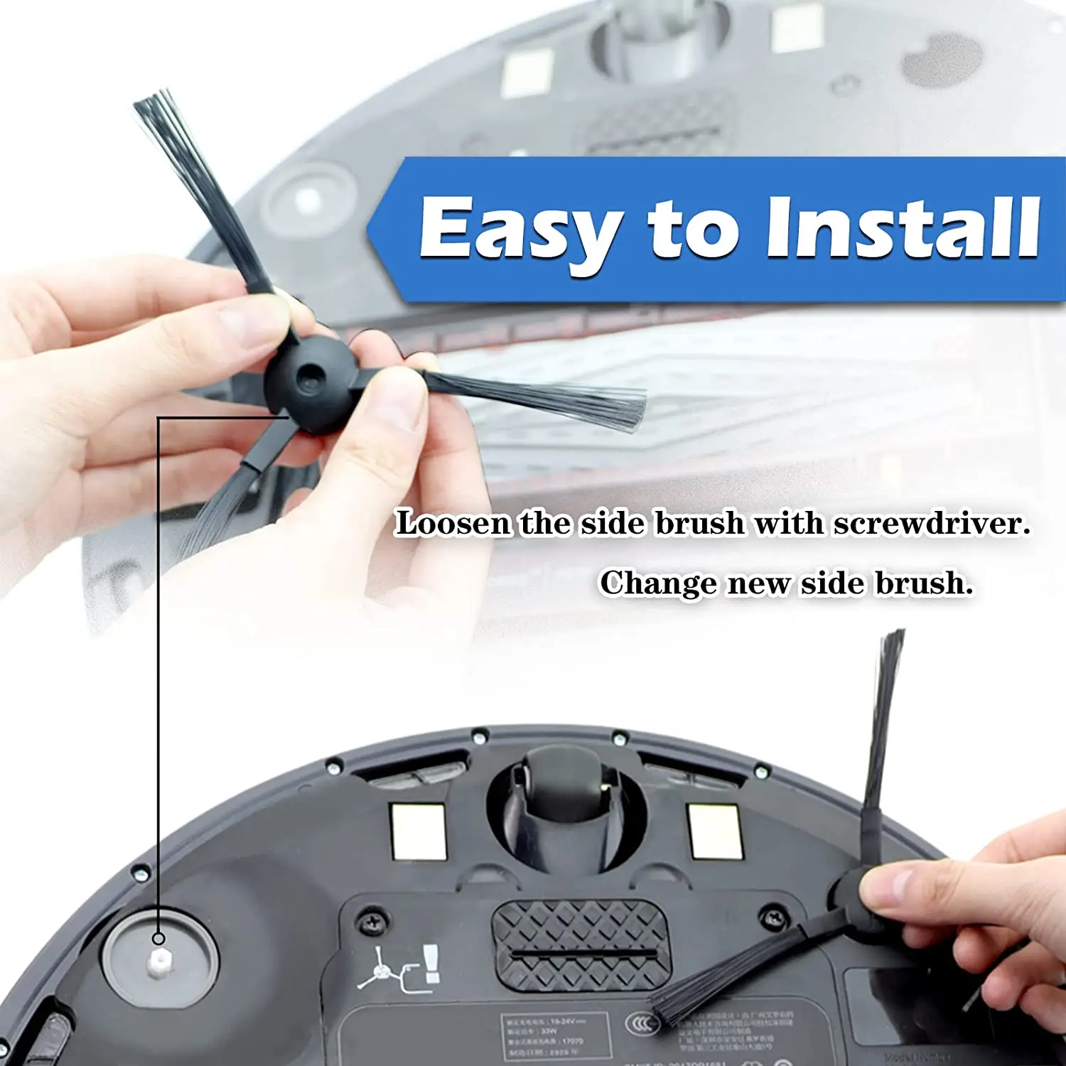 Набор боковых щеток и фильтров HEPA для робота-пылесоса ilife v5s v5 x5 V3s v3s pro v3l v50 Panda x500.