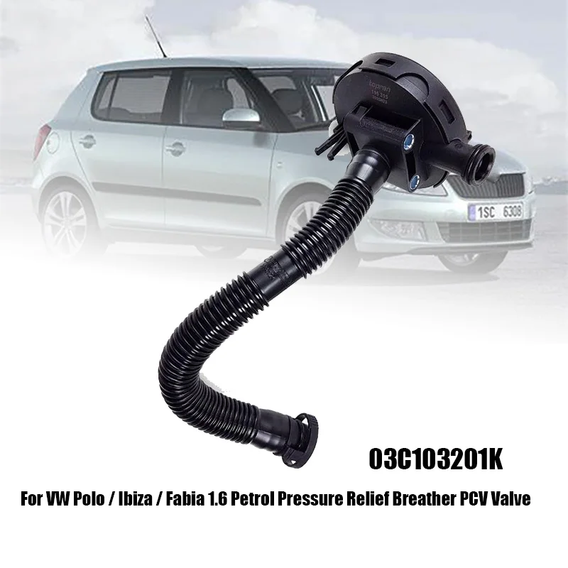 

Crankcase Vent Valve Breather Pressure Valve PCV for Volks-wagen OEM 03C103201K