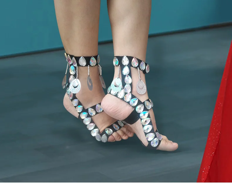 

Костюм для танца живота, с кристаллами