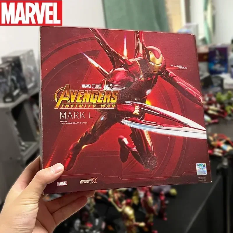 Фигурка Железного человека Marvel Мстители Mk50 натуральная нано-боевая броня Mark Edition