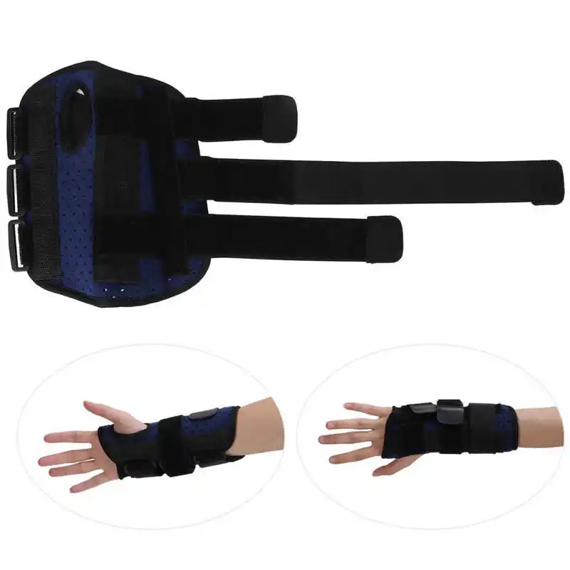 

Регулируемая поддержка запястья шина кистевой туннель бандаж на запястье коррекция запястья бандаж для облегчения боли травм коррекция бо...