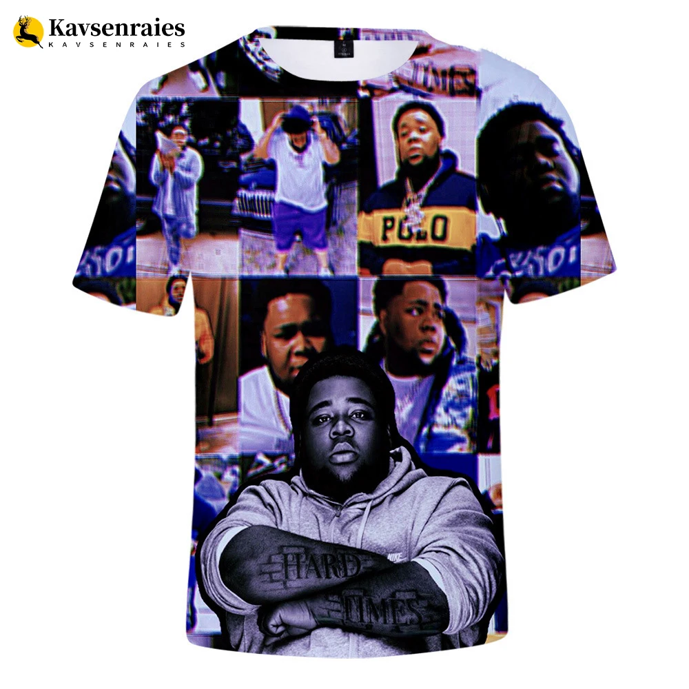 Футболка Rapper Rod Wave для мужчин и женщин модная футболка оверсайз топы в стиле