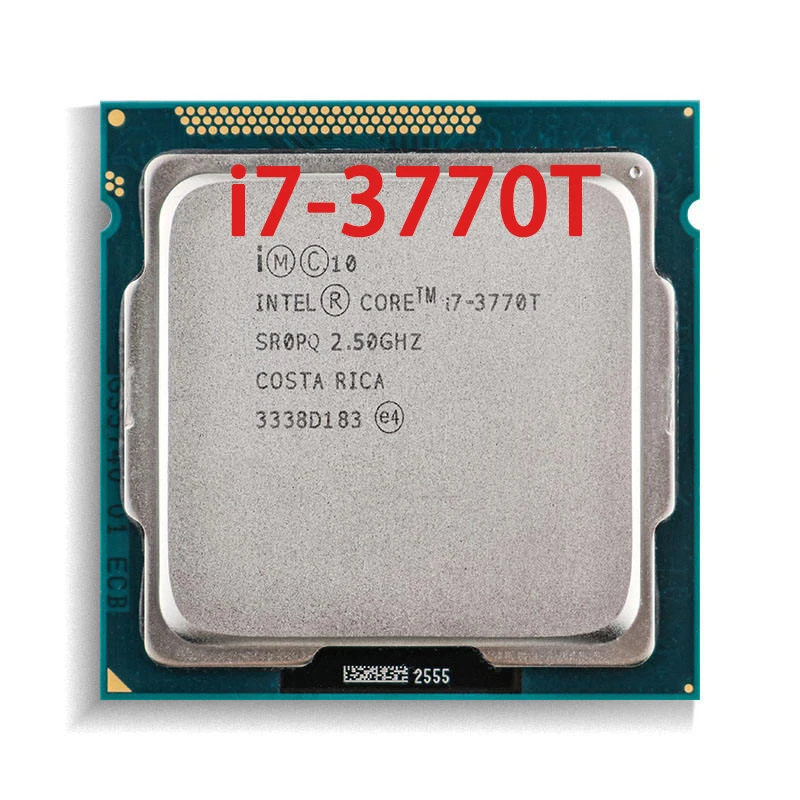 

Процессор Intel Core i7-3770T i7 3770T 2,5 ГГц 8M SR0PQ 45 Вт четырехъядерный процессор для настольного компьютера разъем LGA 1155
