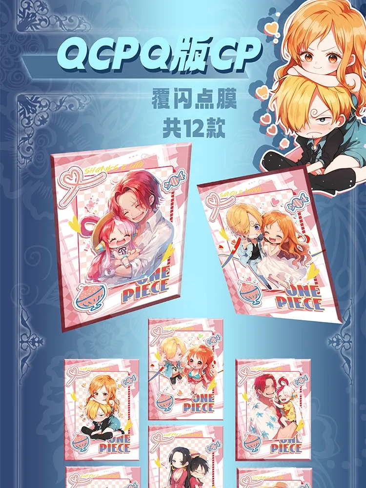 Новейший картой One Piece Carta Panger Chen Meng Personaggio аниме Rufy Zoro Nami Carte da collezione ET ограничитель