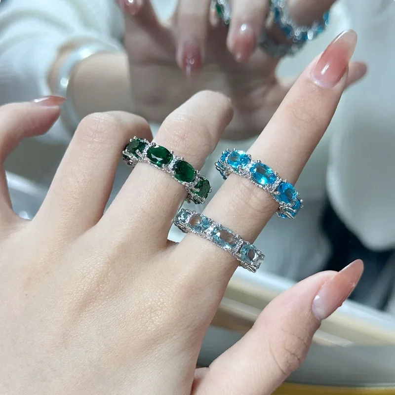 MDL Муассанит Стиль европейский и американский хип-хоп кольцо 18K позолоченное