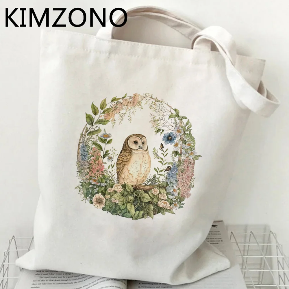 Сумка для покупок Goblincore хлопчатобумажная сумка женская шоппер сумки