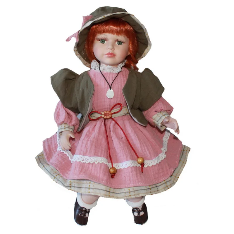 

Хит продаж, Керамическая кукла в европейском стиле для досуга, украшение для дома, подарки, детский игровой домик, игрушки, куклы на день рож...