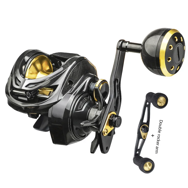 Baitcast Reel Fishing 6+1BB TDC3000 Carbon Fiber Body Max drag 16kg Lure Shake Slowly Wheel Meta Outdoor Freshwater