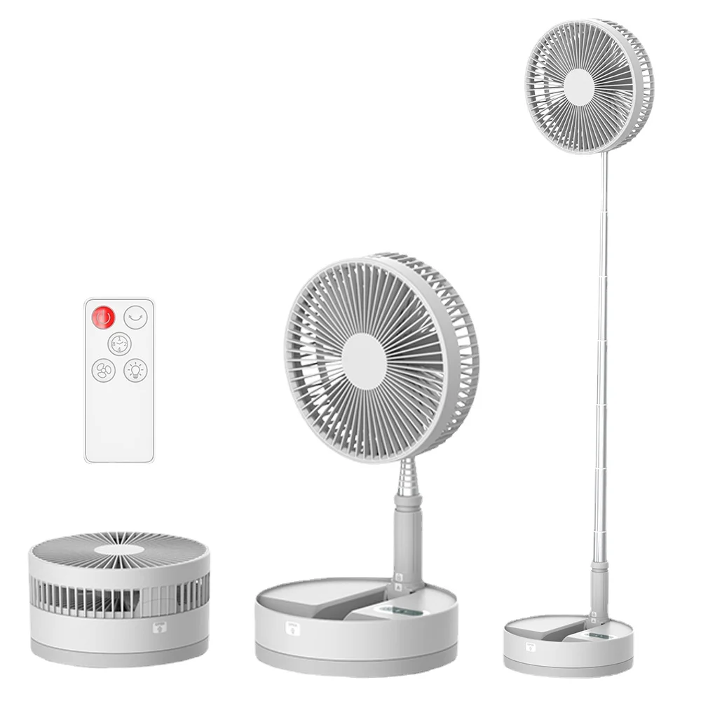 

Youpin Adyss P10 Portable Retractable USB Charging Fan with Ring Light Timing Control Touch Panel - White