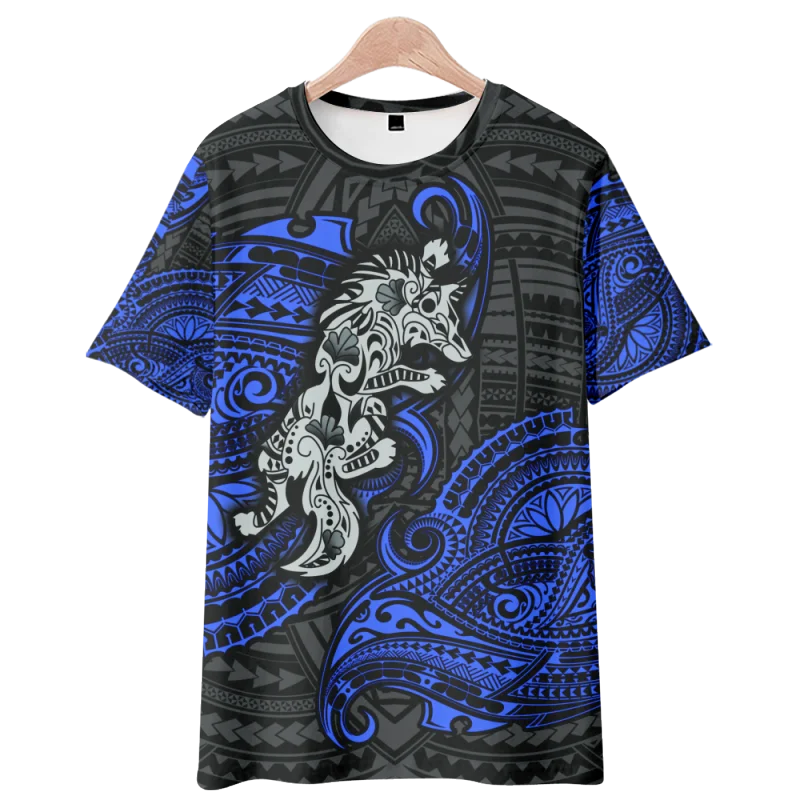 Футболка Мужская/женская с 3D-принтом коротким рукавом |