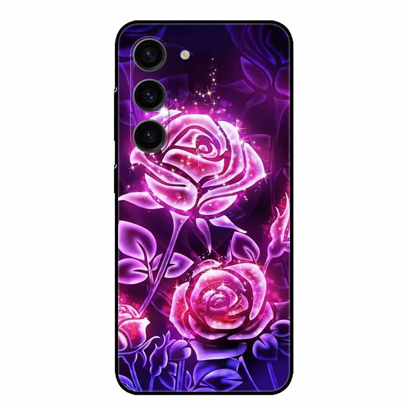 Чехол для Samsung Galaxy S24 FE мультяшный милый мягкий силиконовый чехол из ТПУ S24FE