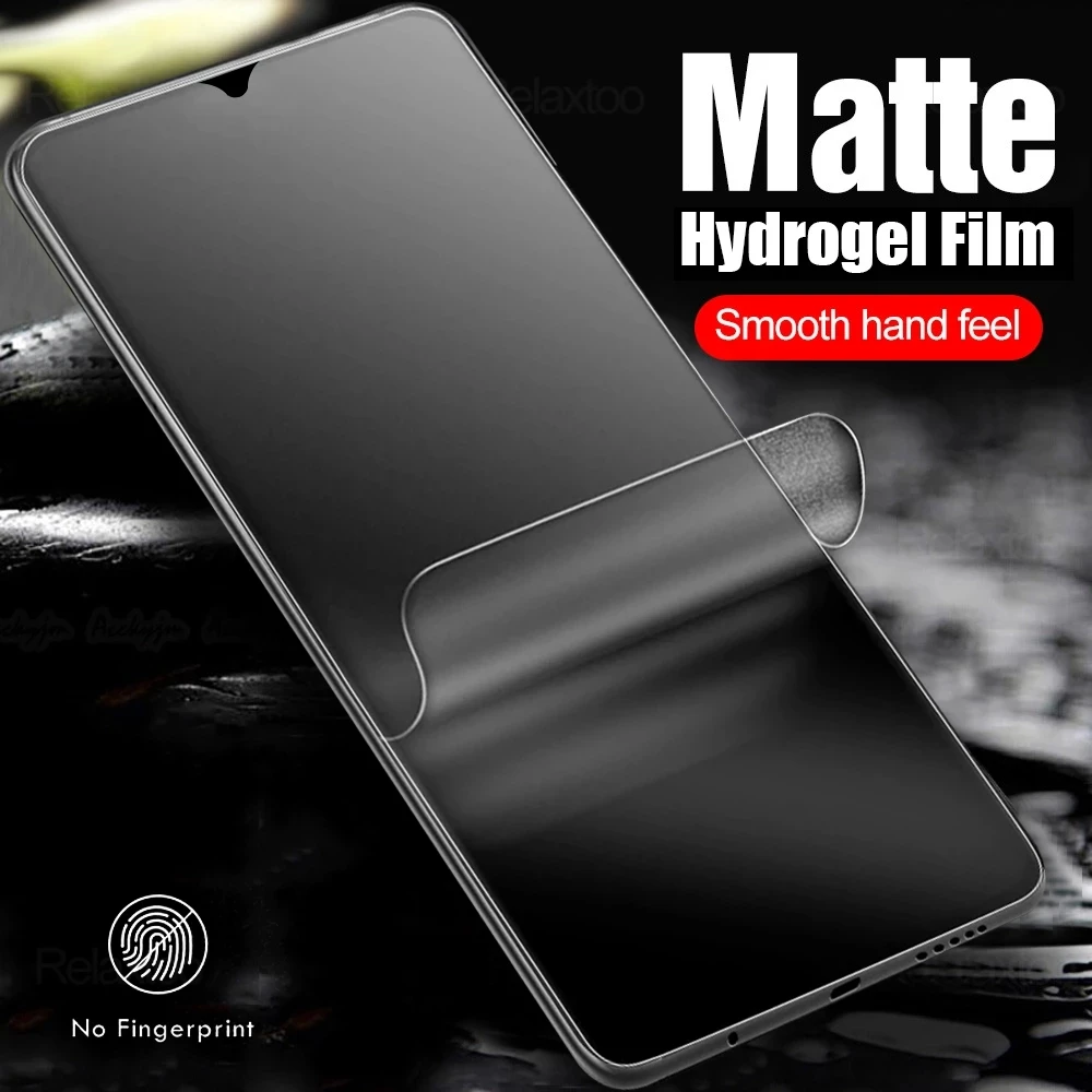 

HD Matte Film for OPPO Reno AX5S A12S C25 C25S Screen Protector Hydrogel Film For Realme X LITE