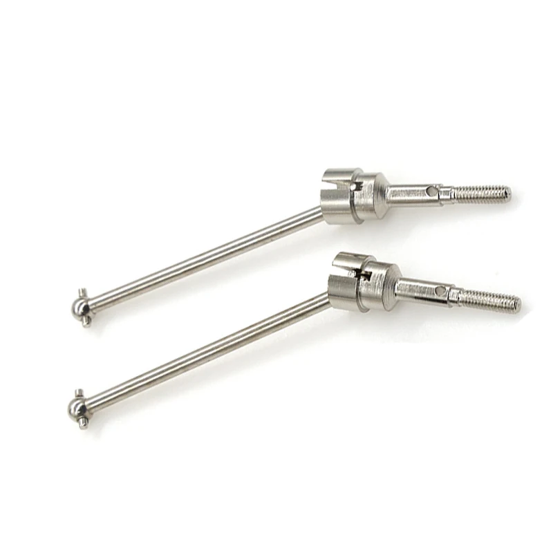 4 шт. металлический Универсальный приводной вал передний и задний CVD для Wltoys 104001