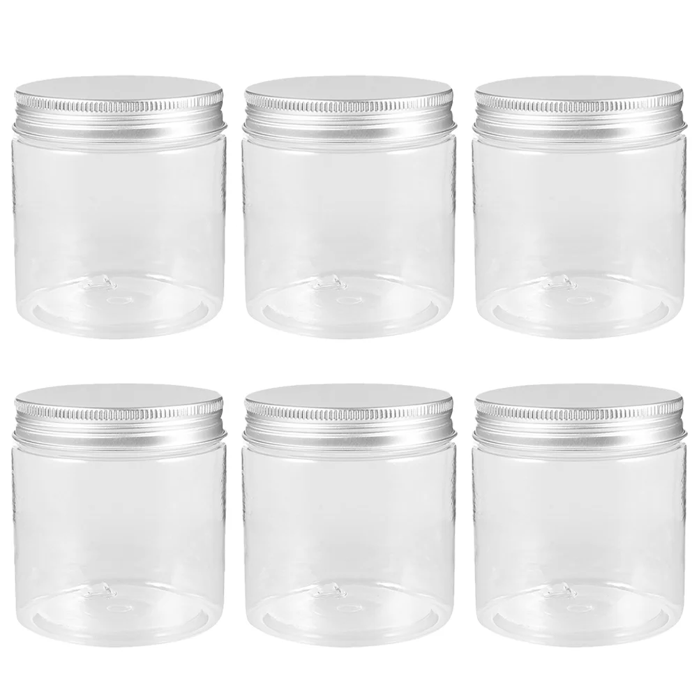

6 Pcs Aluminum Lid Mason Jars Fruit Jelly Cans Lids Houehold Storage Containers Food Glass Bottle Honey Sealed Portable