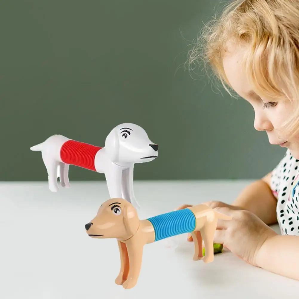 

Great Kid Fidget Pipe Sensory Toy Stretch Tube Toys Lightweight Retractable