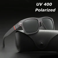 outdoor polarized sunglasses unisex square vintage sun glasses luxury design polarizing sunglass retro uv400 protection eyewear