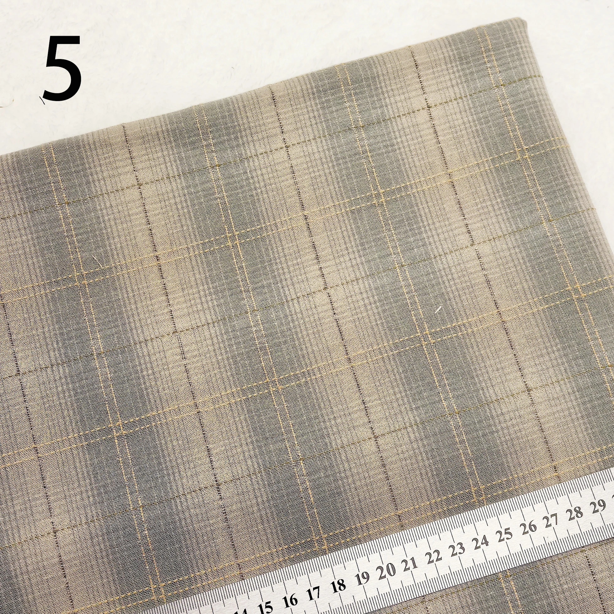 Выгодная цена окрашенная пряжа первый краситель тканая хлопковая клетчатая