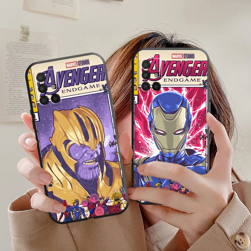 

Marvel Comics Phone Cases For Samsung S8 Plus S9 Plus For S8 S9 Protective Soft Unisex Carcasa TPU Smartphone Back Cover Coque