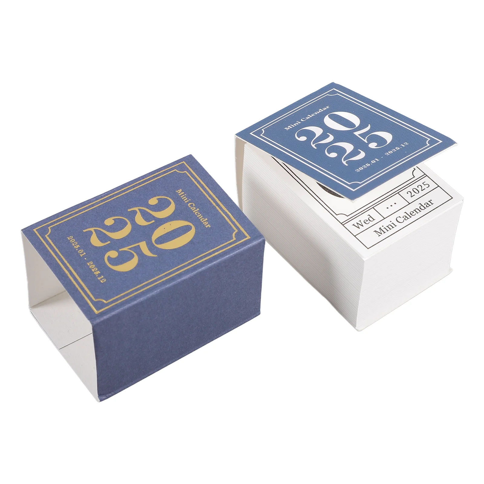 Настольный календарь 2025 года ретро мини-альбом для вырезок небольшой офисный