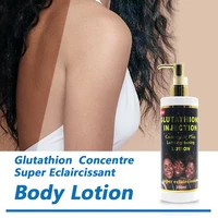 glutathion skin lightening body lotion for remove hyperpigmentation spot moist smooth elastic nourish dry skin fast absorption