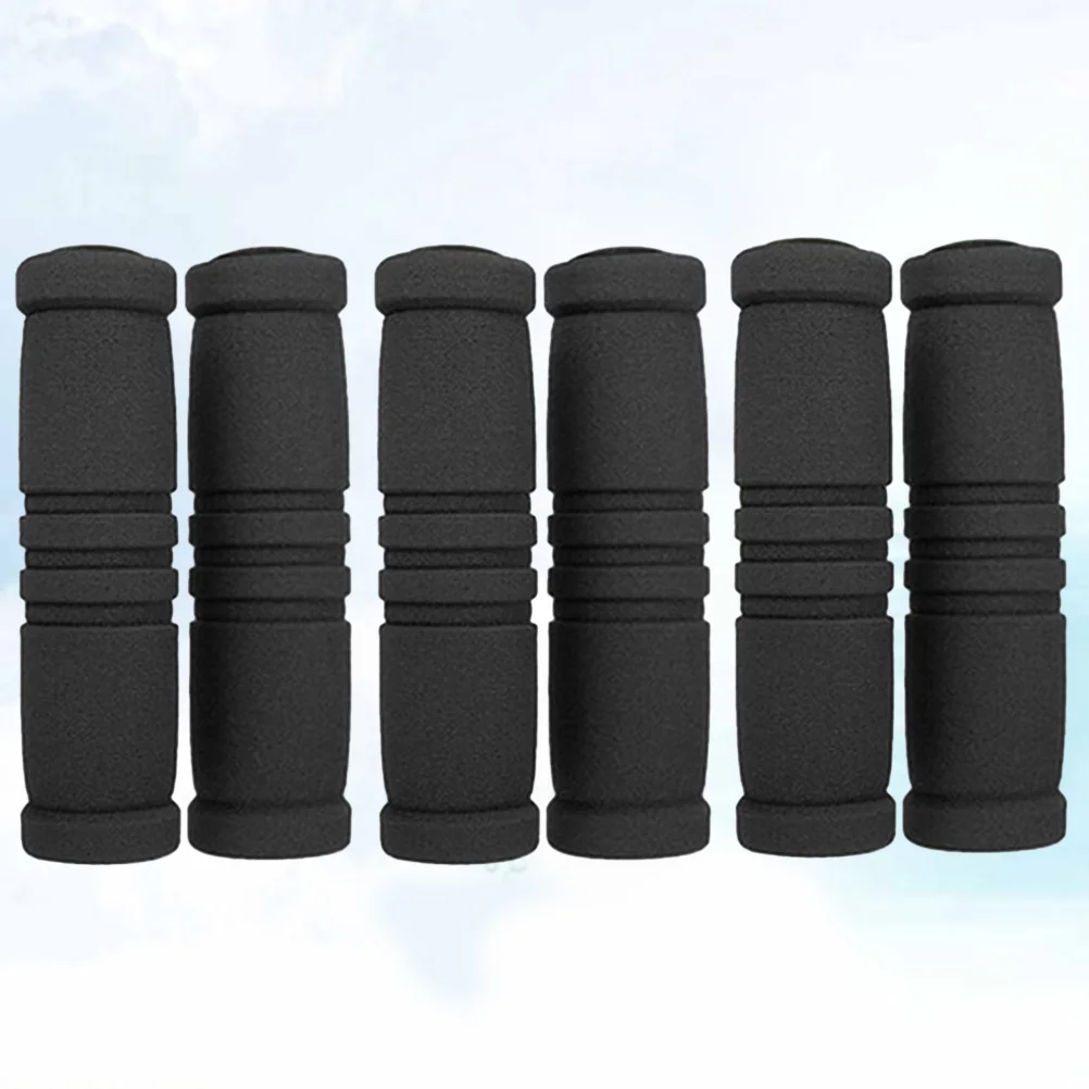 

3 Pairs Bike Handlebar Grips Non- Rubber Sponge Grips