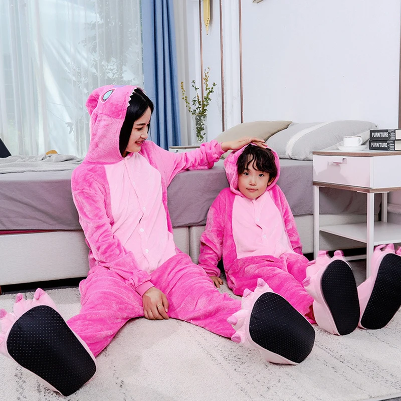 Unisex Adult Kigurumi Onesie Pajamas Warm Fleece One Piece Jumpsuits Sleepwear Homewear Christmas Cosplay Costume Pijamas Gift