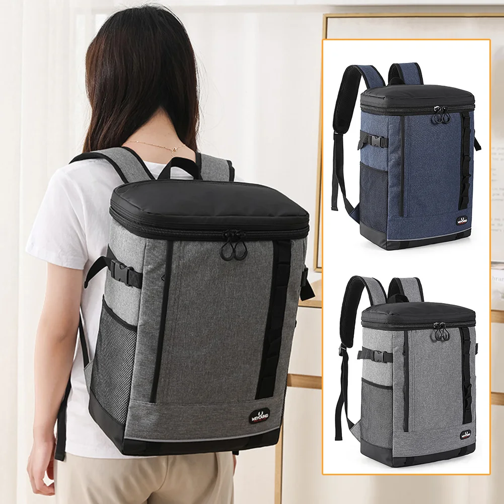 Lunch Backpack Large Capacity Thermal Insulation Bag Waterpr