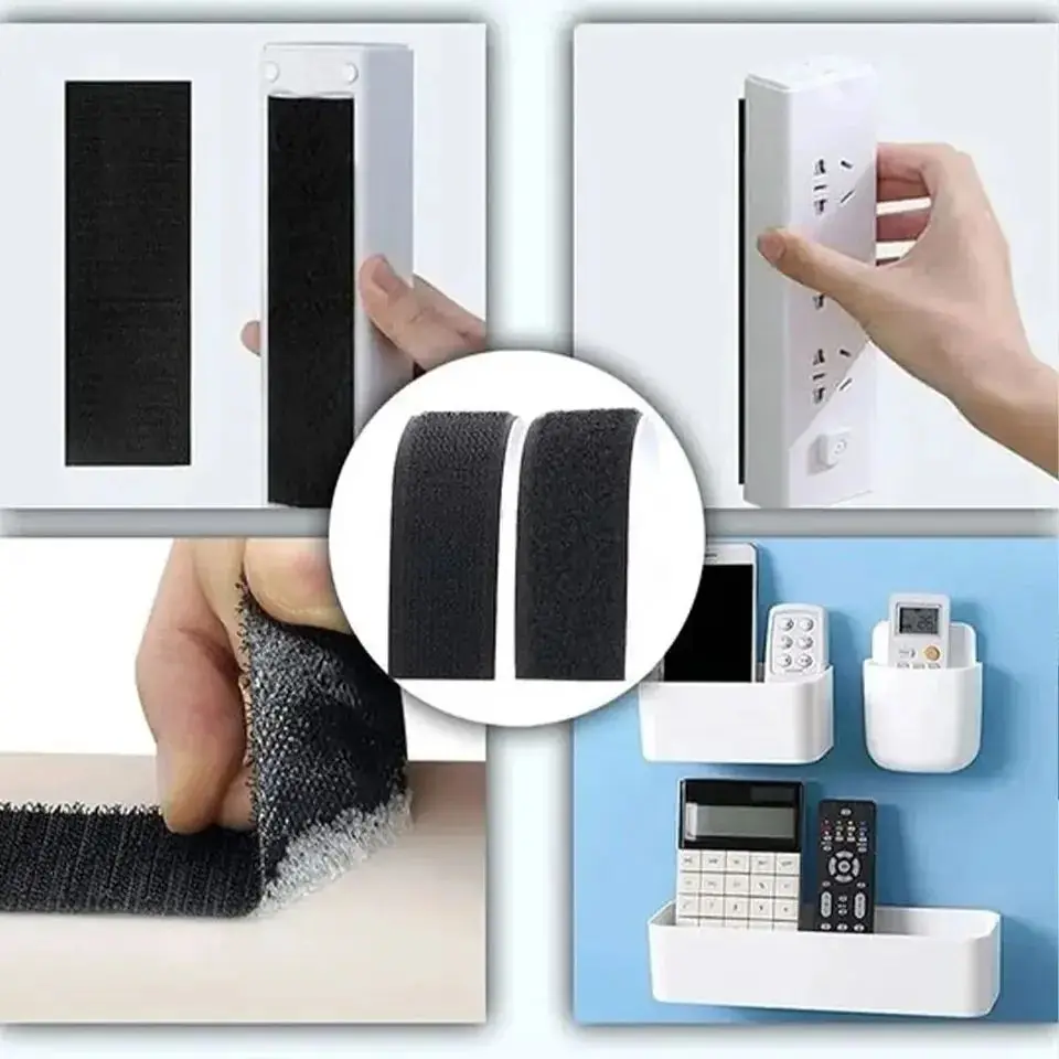 1 метр/пара самоклеящаяся нейлоновая лента с крючком и петлей 20-50 мм