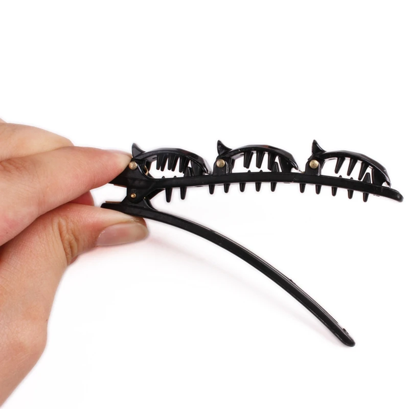 

Plastic Bangs Hair Clip Black Headwear Women Cute Barrettes Hairgrip Alice Braided Fashion Hairpins Hair Accessories