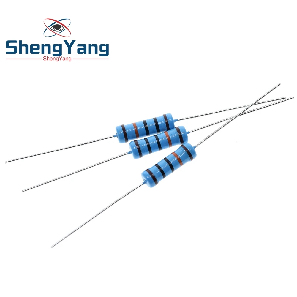 

20pcs 2w Metal Film Resistor 1% 1r ~ 1m 2.2r 4.7r 10r 22r 47r 100r 220r 470r 1k 10k 100k 2.2 4.7 10 22 47 100 220 470 Ohm