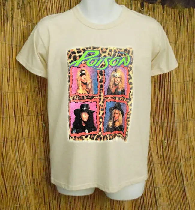 Футболка Poison Talk Dirty To Me Tour натуральный цвет TE4811