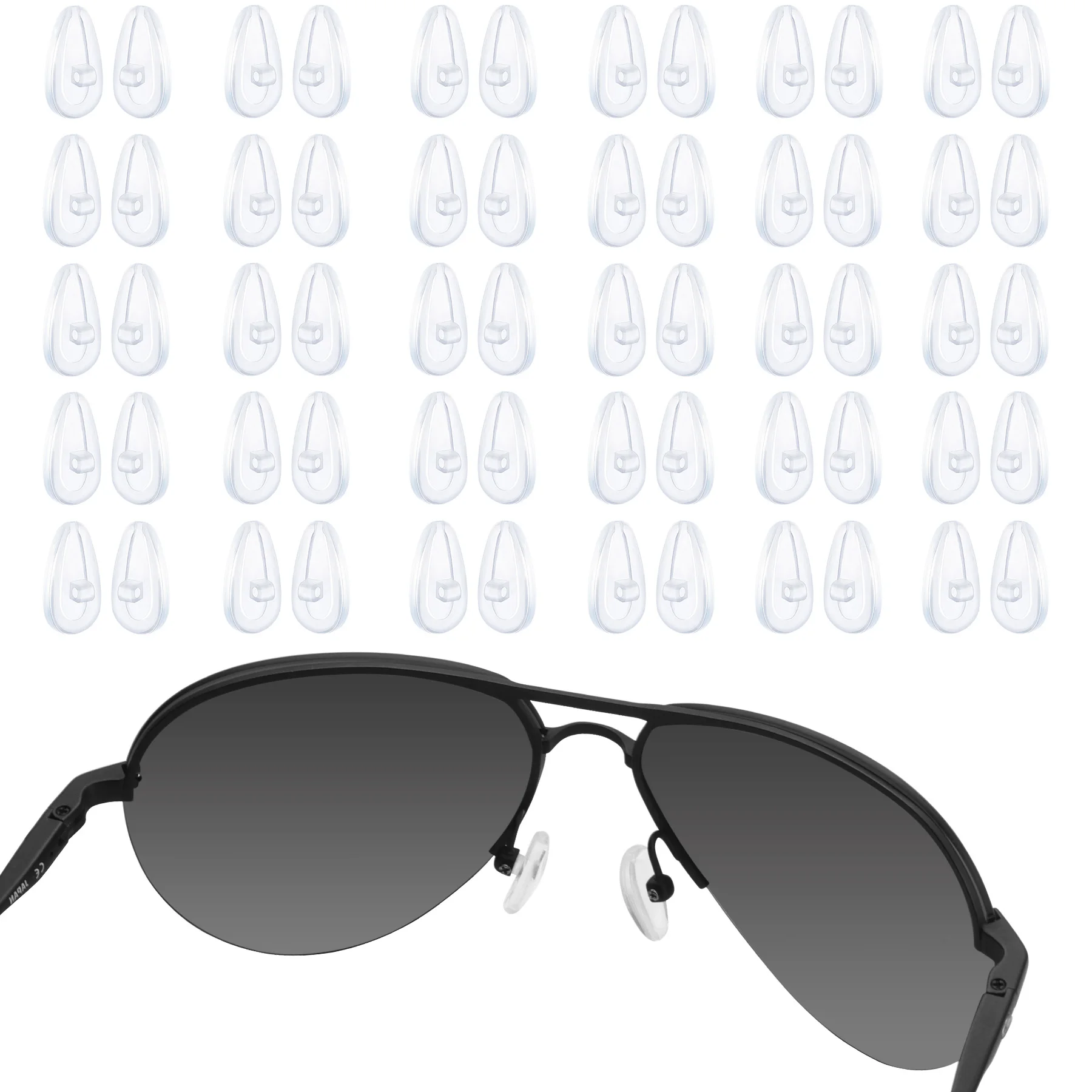 Сменные резиновые носовые упоры Bwake для оправы солнцезащитных очков Oakley Conductor