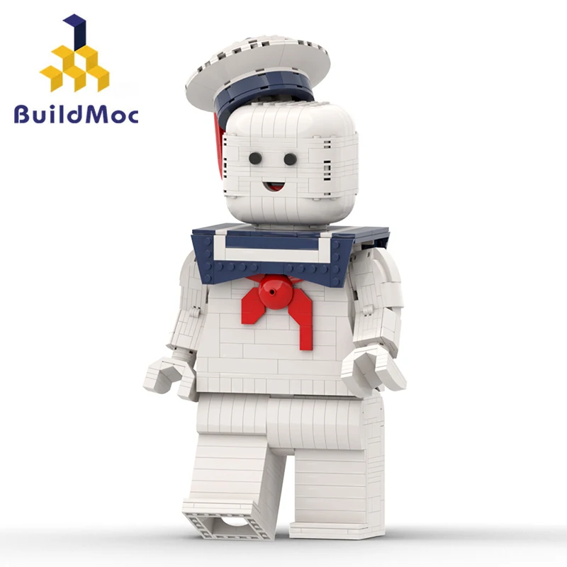 Набор строительных блоков MOC Marshmallow Man коллекция фигурок из фильма модель 830 шт.
