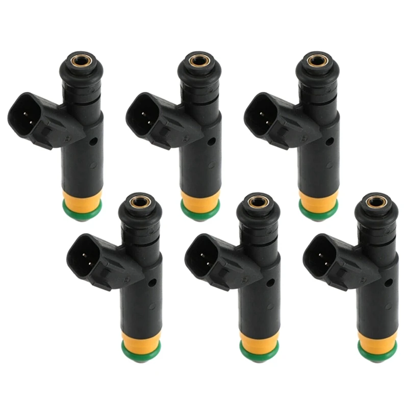 6 шт. топливные инжекторы Φ CM4881 CM4955 для Ford YR3E-A6A Heritage Mustang 3.8L 4.2L автомобильные