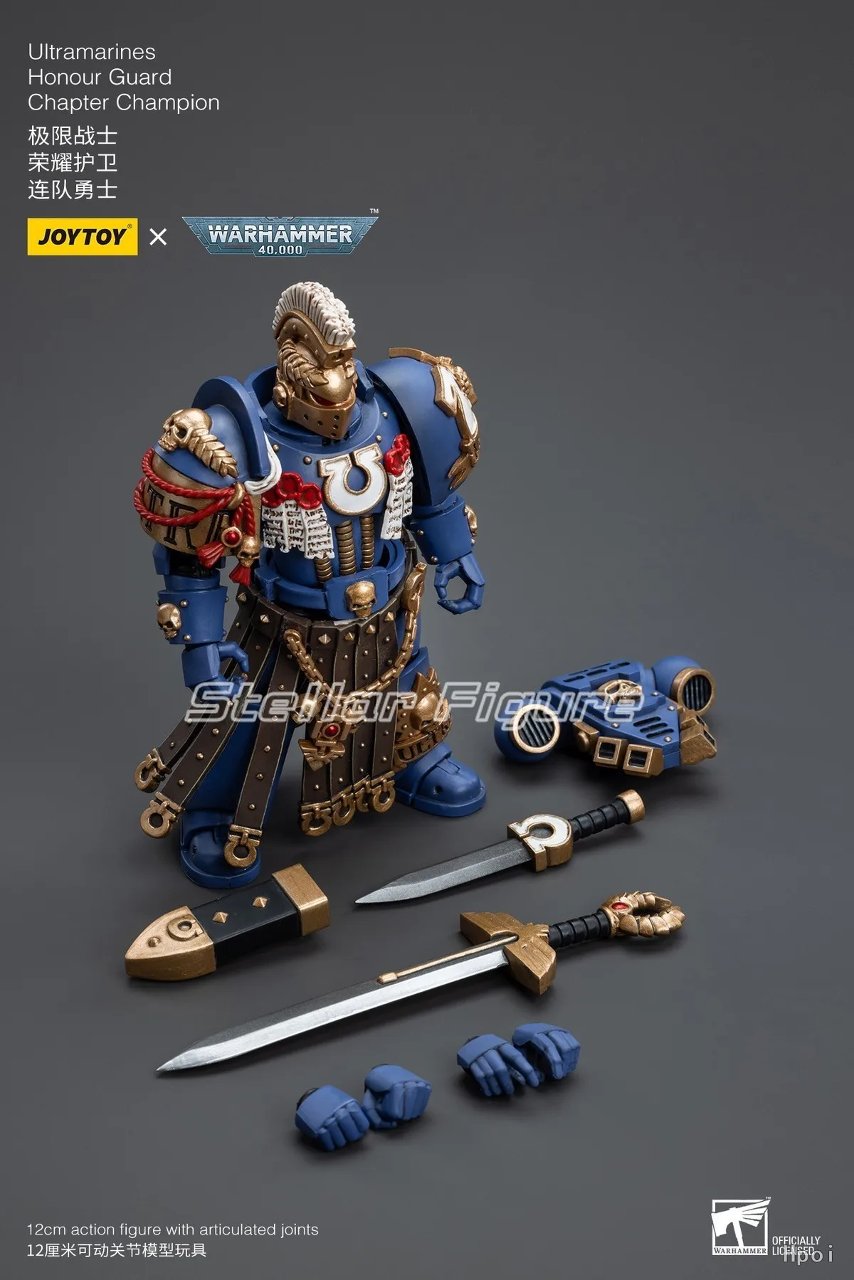 【SF】JOYTOY Warhammer 40K 118 Фигурка Ультрамаринов, Чемпион Отряда Чести, Модель, Игрушки, Подарки, Коллекция (art.: 3920dd1e5c07a) - 3920dd1e5c07a