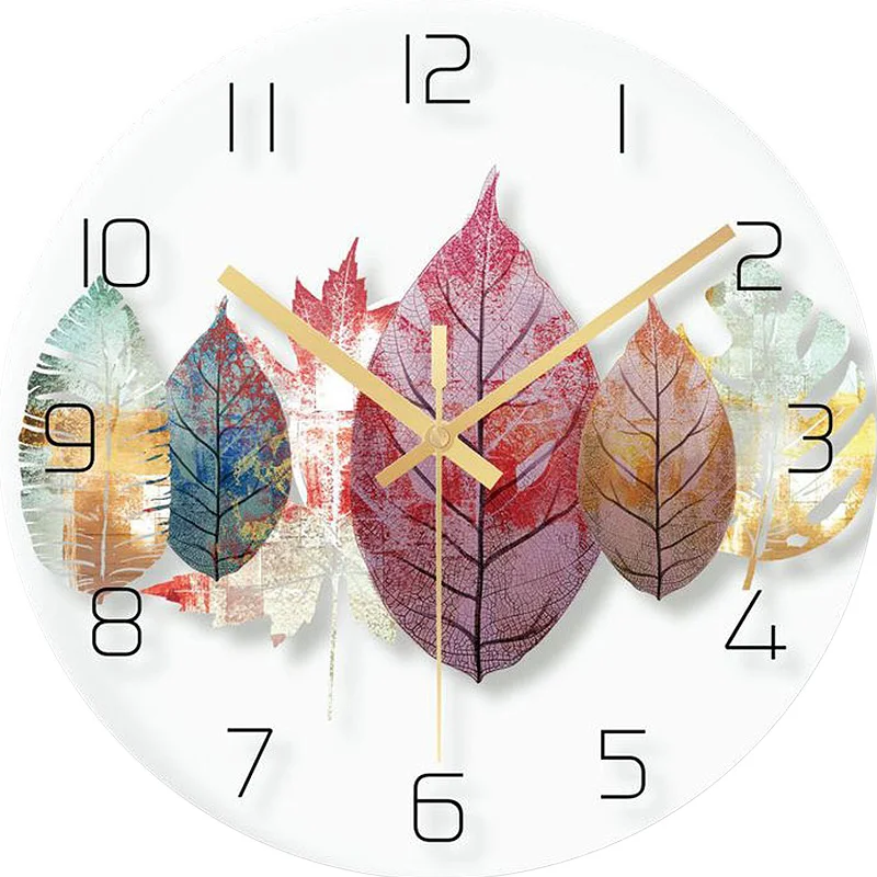 

Simple Silent Wall Clock Fashion Living Room Minimalist Digital Wall Clock Creative Nordic Relogio Parede Home Decor ZB50WC