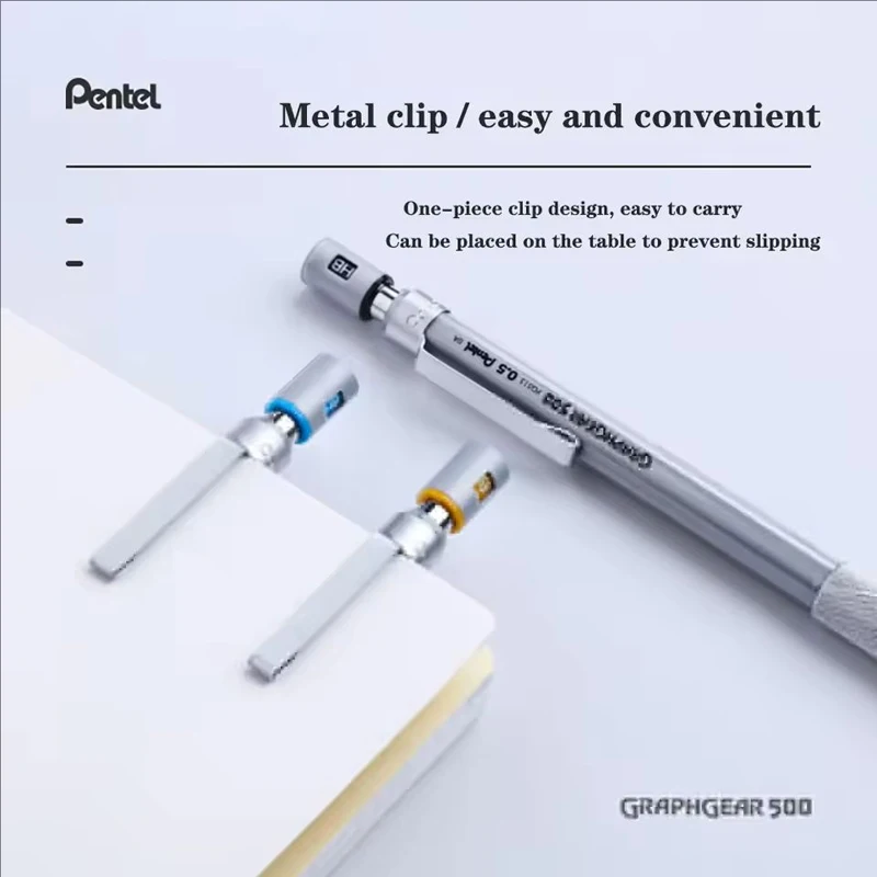 Фото Автоматический механический карандаш PENTEL Premium PG515 0,3/0,5/0,7/0,9 мм, художественные комиксы, профессиональный канцелярский карандаш для эскизов, не легко сломанный №5
