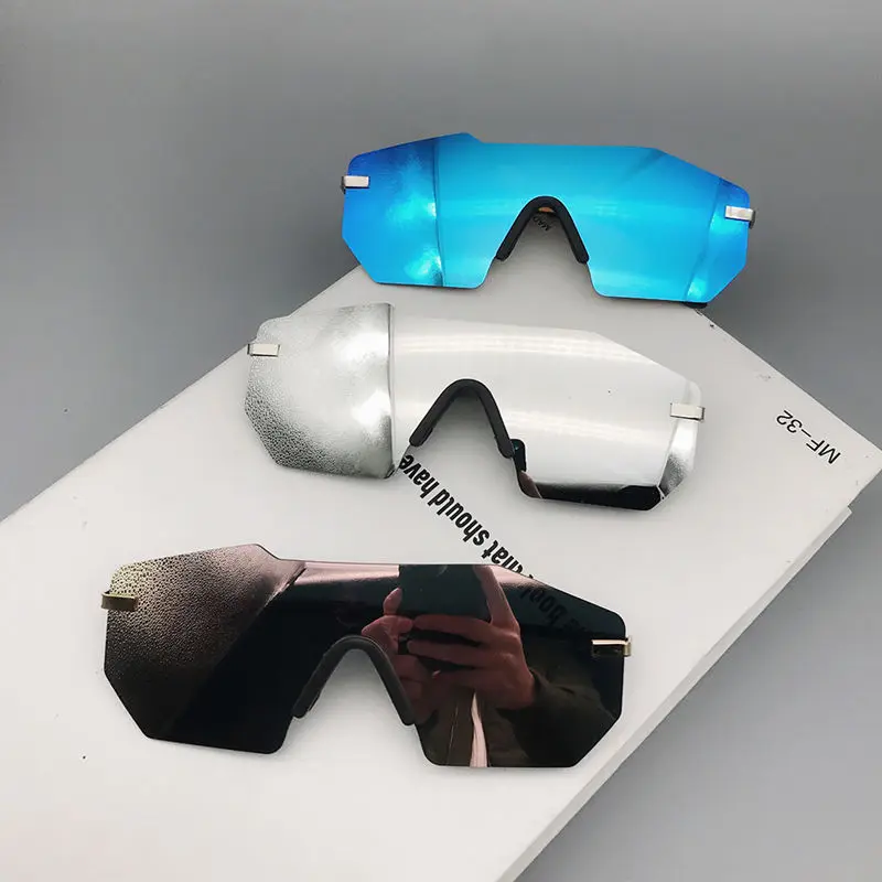 

Disney 2022New One-Piece Lens Sunglasses round Face Women's Sunglasses Men's Trendy Personality Windproof Driver Sunglasses